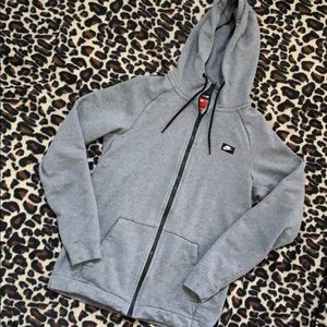 Nike Full Zip Gray Jacket